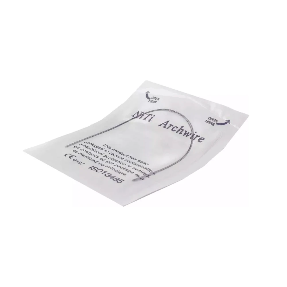 ARCOS DE NITI CURVA REVERSA REDONDOS 1 PACK DE 2 UNIDADES