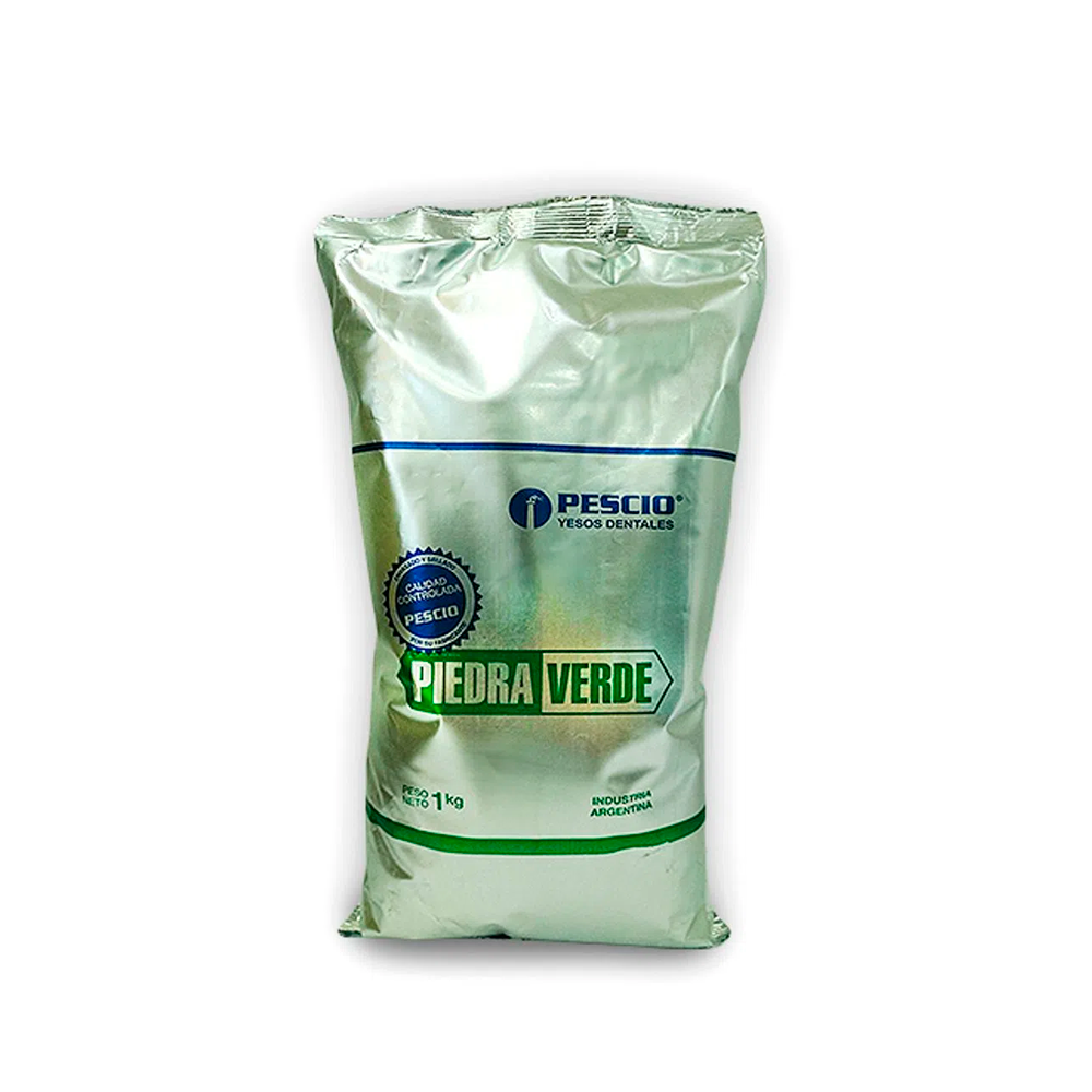 YESO PIEDRA PESCIO 1KG VERDE & AZUL